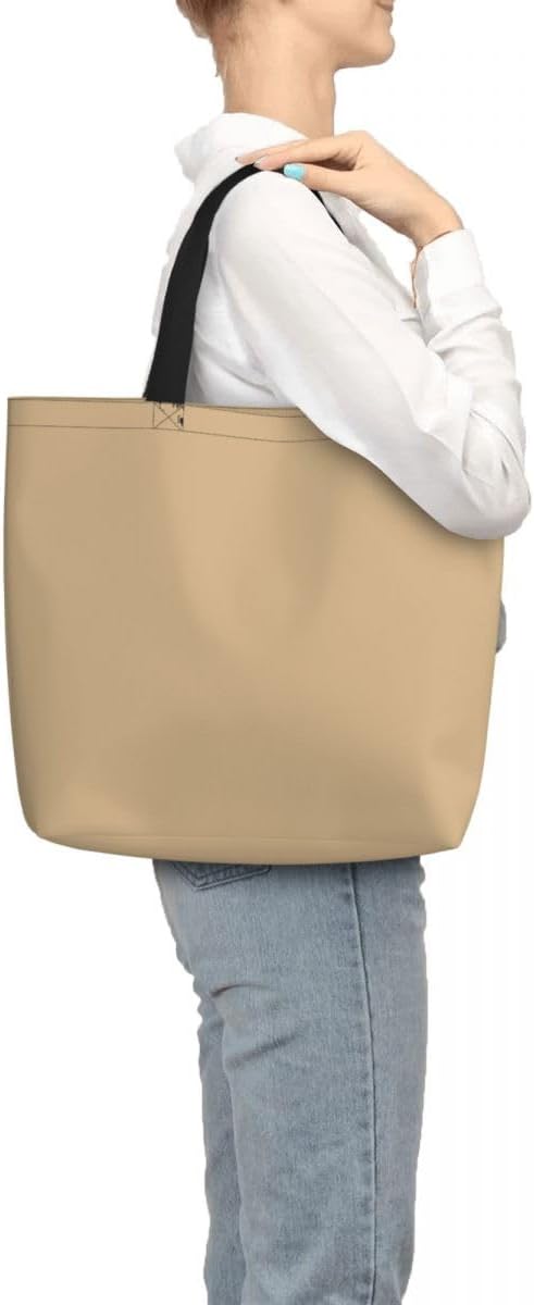 Custom Large Black Tote Bag With Pocket Extra Large Reusable Grocery Bags