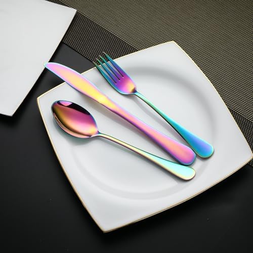 DEVICO Travel Utensils with Case, 5 Piece Portable Silverware Set for Work - Image 4