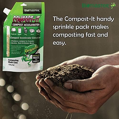 Compost-It Compost Accelerator/Starter 100g Spout Pack for All Composting Systems, (100% Natural Concentrate) - Image 5