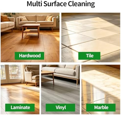 Multi Effect Floor Clean Tablets, 100PCS Multi Surface Floor Cleaning Tablets for Mopping, All Purpose Floor Cleaner for Hardwood, Tile and Wood Floors (Pink, 100PCS) - Image 3
