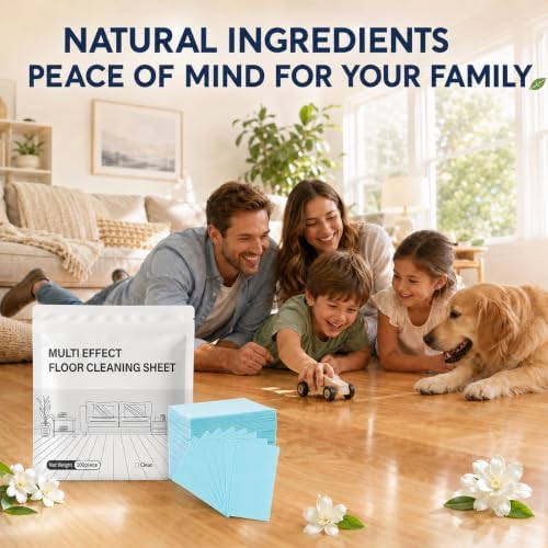 100pcs Floor Cleaning Tablets, Multi-Effect Cleaner Sheets(100) - Image 6