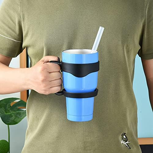 ALINK Reusable Clear Boba Straws, 13 mm x 10.5 in, Jumbo Hard Plastic Smoothie Straws for Bubble Tea, Popping Pearls, Pack of 8 with 2 Cleaning Brush - Image 6