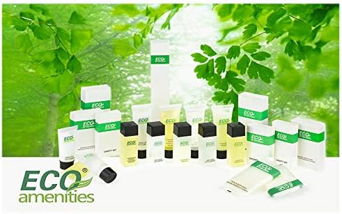 ECO Amenities 60 Pcs, 4-Piece Travel Size Toiletries Kit, Includes Small Bar Soap, 2 in 1 Hotel Shampoo and Conditioner Supplies for Guests, Body Lotion, Travel Toothbrush Set with Toothpaste, 15 Kits - Image 6