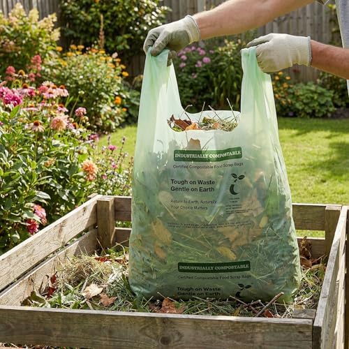 Compostable Bags, 13 Gallon, 128 Count, 49.2 Liter - Image 5