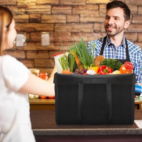 Reusable Grocery Shopping Bags 10 Pack Large Foldable Tote Bags Bulk - Image 3