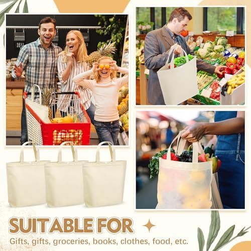 Paterr 100 Pcs Reusable Shopping Bags Bulk - Image 7