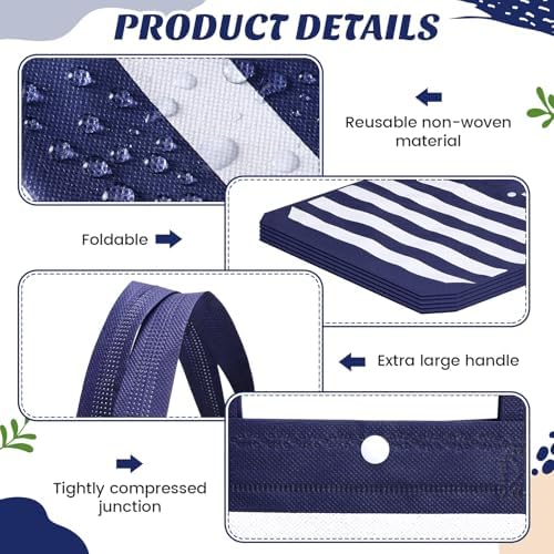 Paterr 100 Pcs Reusable Shopping Bags Bulk - Image 5