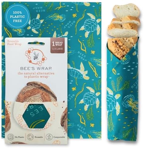 Bee's Wrap Beeswax Bread Wrap - Ocean by BeesWrap