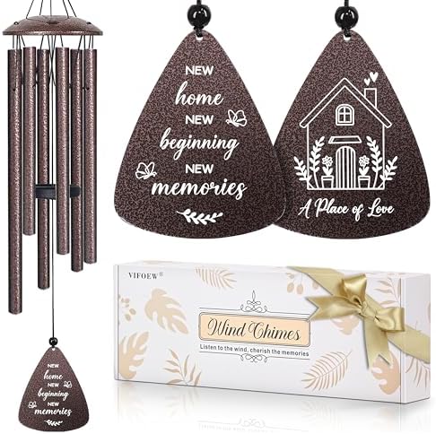 House Warming Gifts New Home, 32" Bronze Wind Chimes Housewarming Gifts by Unknown