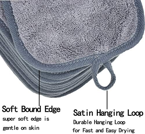 Makeup Remover Cloths Face Pads Reusable Microfiber Facial Cleansing Cloths - Image 4