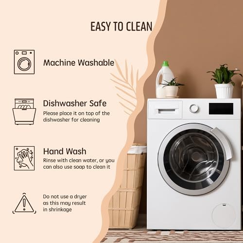 Swedish Dishcloths, 5 Pack Swedish Dishcloths for Kitchen, Super Absorbent, Biodegradable, Quick Drying, Dishwasher Safe - Image 5