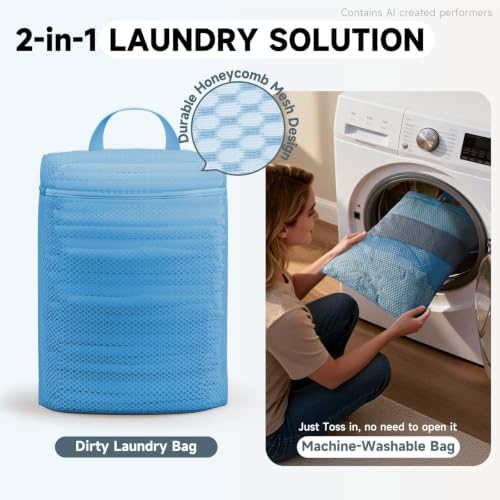 OlarHike 11 Set Packing Cubes for Travel,Gifts for Women Mom,Anti-Tearing Suitcase Organizer,with Over 1000 pcs Mesh Holes,Vacation Essentials & Accessories for Cruise Ship - Image 6