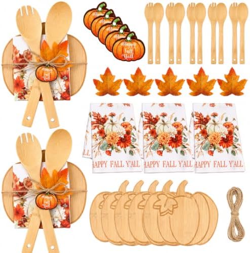 Geelin 31 Pcs Fall Housewarming Kitchen Gifts, Pumpkin Cutting Boards by Geelin