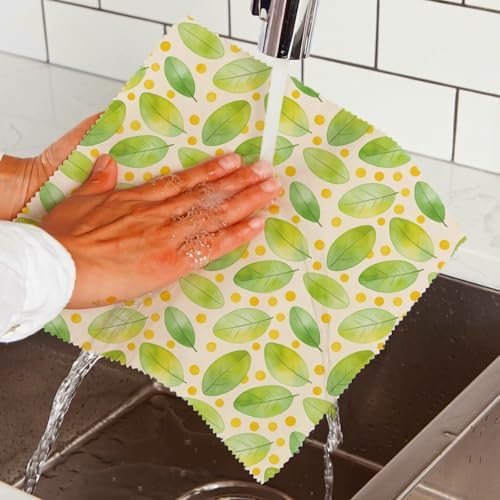 Reusable Beeswax Wraps, Peach Cherry Wraps, 9 Pack Eco-Friendly Food Storage, Organic, Sustainable, Zero Waste, Plastic-Free, For Sandwiches, Bread & Bowls, 1XL, 3M, 5S - Image 6