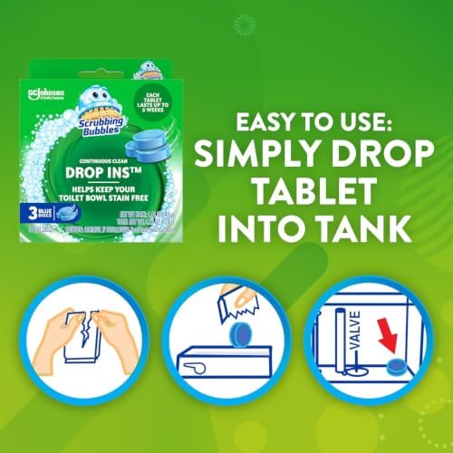Scrubbing Bubbles Continuous Clean Toilet Tank Drop-Ins, 3 Count, (6-Pack) - Image 5