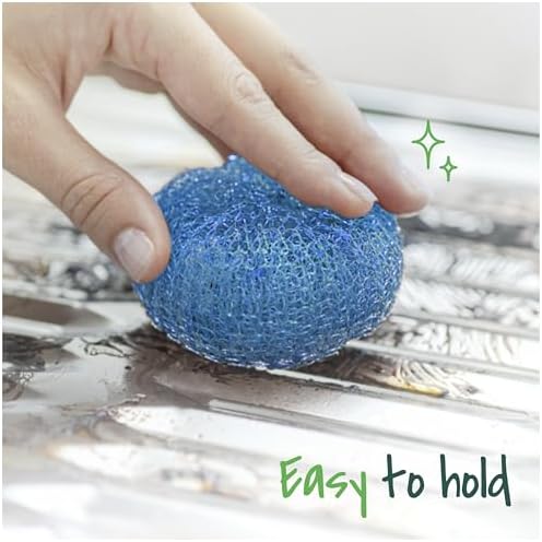 Scotch-Brite Non-Scratch Plastic Scrubbing Pads, 3 Pack - Image 4