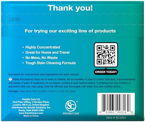 Sample Pack: Concentrated Dissolvable Cleaning Sheets - Image 3
