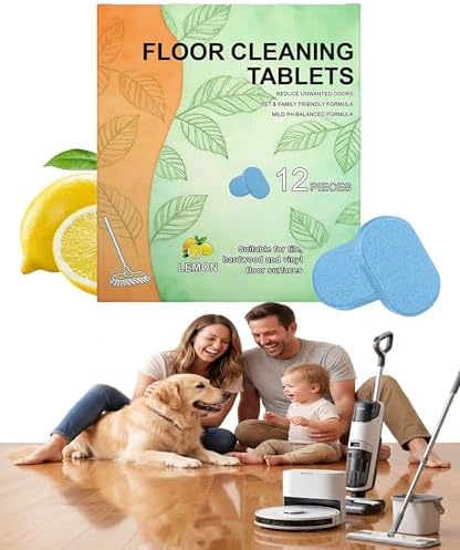 Floor Cleaning Tablets: 1 Tab = 2l Pre-Measured Solution (1set) by Unknown