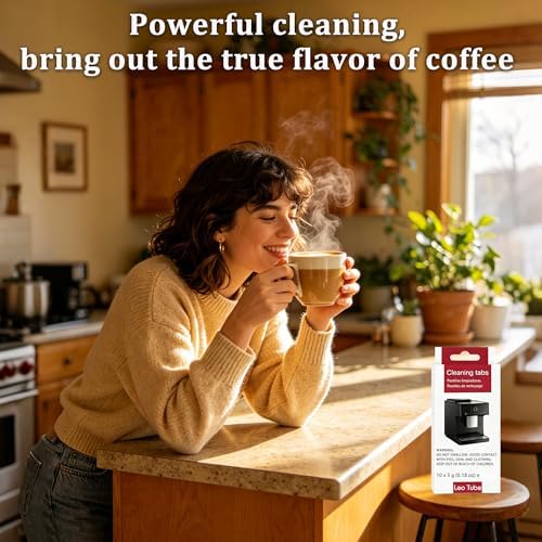 Coffee Machine Cleaning Tablets, Effective Descaling Tablets (20) - Image 5