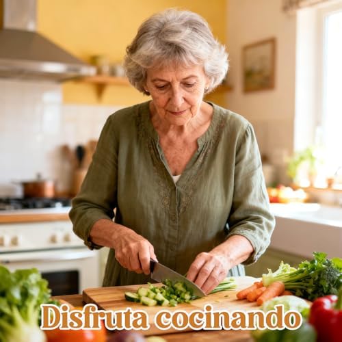 Regalos de cumpleaños para Abuela - "Receta para una Abuela especial". Juego de tablas de cortar y utensilios de bambú grabados. Regalos de cumpleaños para Abuela. Spanish Grandma Cutting Board - Image 4