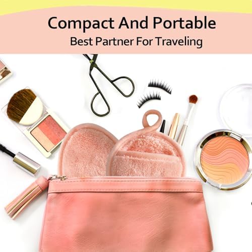 Reusable Makeup Remover Pads Washable Facial Makeup Cleansing Cloths - Image 6