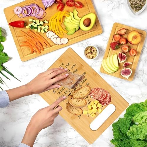 Housewarming Gifts New Home Gift Idea 2026, First Home Gift for Women Men Homeowner, Closing Gifts for Home Buyers, Wooden Cutting Boards Gift, New Apartment Essentials New Adventure New Memories - Image 4