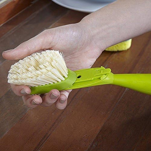 Full Circle Suds Up, Soap Dispensing Dish Brush, Safe for Nonstick - Image 7