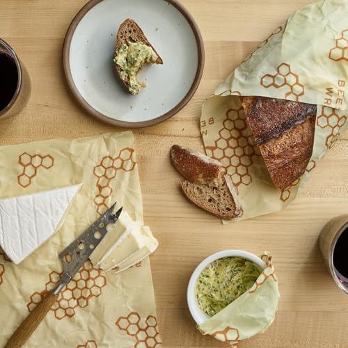 Bee's Wrap Beeswax Food Wraps, 5 Pack Assorted - Meadow Magic & Honeycomb - Image 7