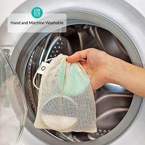 Reusable Makeup Remover Pads | Eco Friendly & Zero Waste Cotton Rounds | Beauty Products | 15 Natural & Organic Face Pads with Laundry Bag | Soft for All Skin Types | Bamboo Wipes for Facial Cleansing - Image 5