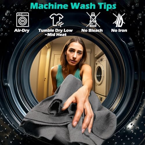 XANGNIER Car Drying Towel,Extra Large,Scratch Free,Super Absorbent,4 Pack - Image 7