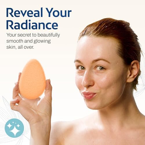 HartFelt 2ct Tear Drop Gentle Face Scrubber for Women | Reusable Facial Sponges for Daily Cleansing | Facial Exfoliating Pads for Removing Dead Skin, Dirt & Makeup | Made in USA - Image 2