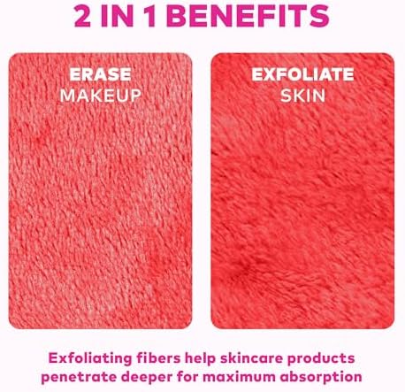 The Original MakeUp Eraser 7-Day Set, Erase All Makeup with Just Water, Including Waterproof Mascara, Eyeliner, Foundation, Lipstick, Sunscreen, and More! Sunset Boulevard, 7ct. - Image 6