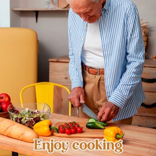 70th Birthday Gifts for Women - "Back in 1955" 70th Birthday Gifts for Men Cutting Board, Bamboo-Made Engraved "Year 1955 News" 70th Birthday Gifts - Image 5