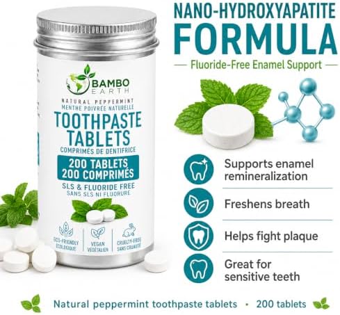 Toothpaste Tablets - Dental Pod Tablets (Mouthwash) - Teeth Whitening Tabs - Image 6