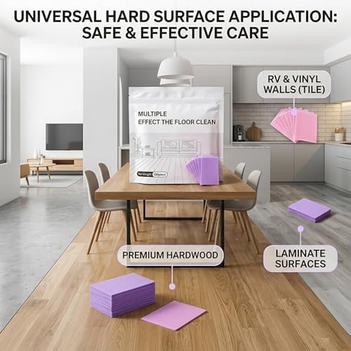 100/300PCS Multi-Surface Floor Cleaner Tablet,Upgraded Floor Cleaning Solution Tablets,Multiple Effect the floors Clean for Hardwood Laminate,Tile Walls Bathrooms & Kitchen Offices(Blue) - Image 7