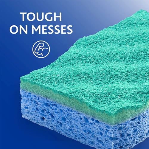 O-Cedar Multi-Use Scrunge Scrub Sponge 6 Count (Pack of 2) - Image 4