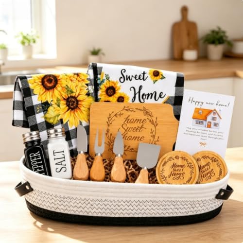 14 Pcs House Warming Gift New Home, New House Gift Basket - Image 3