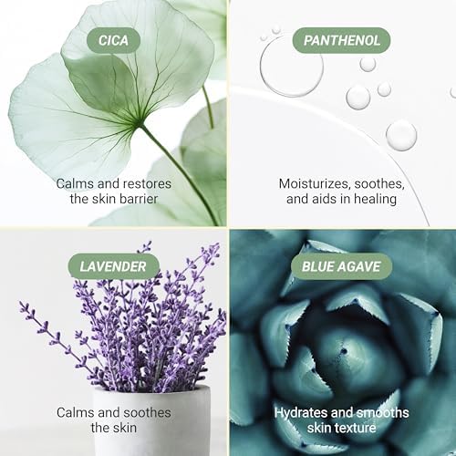 Meebak Cica Cleansing Water Pads | Korean Makeup Remover Wipes | Micellar Water Makeup Remover Wipes | Exfoliating Toner Pads for Glass Skin | Hydrating & Calming for Sensitive Skin - 80ct - Image 6