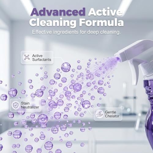Fliwos Spray Oven Cleaner, 2026 Upgraded All-Purpose Spray Cleaner with Concentrated Cleaning Tablets, Multi-Surface Cleaning Spray for Oven, Grill, Kitchen, Bathroom and Home (1 Bottle+18 Pcs) - Image 5