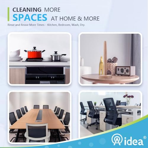 AIDEA Cleaning Wipes, Multi-Purpose Towel Reusable Cleaning Cloths 40Ct(1 Pack), Domestic Wipes, Dish Cloths(12''x24'') - Image 5