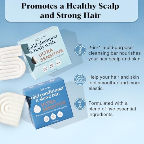 Kitsch Ultra Sensitive Fragrance-Free Bar Soap for Sensitive Skin & Scalp - Image 2