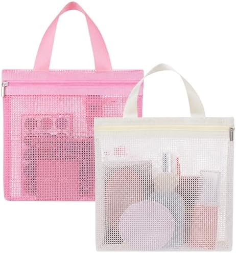 2pcs Toothbrush Bag, Mesh Travel Bag Toothbrush Travel Bags by Unknown