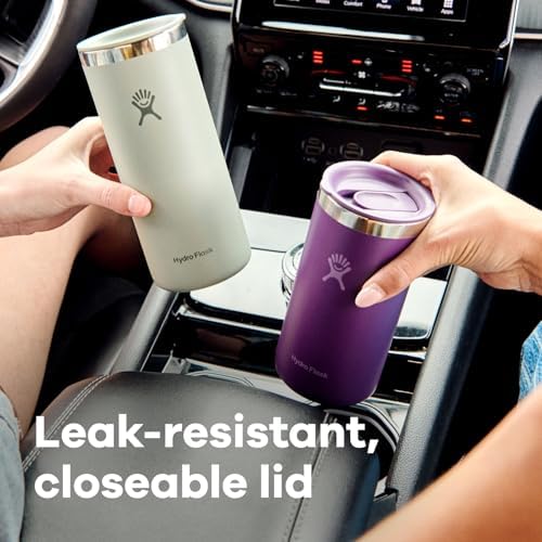 Hydro Flask Travel Coffee Cup – Insulated Stainless Steel, Non-Spill, Leak Resistant to-Go Tumbler 16 Oz Black - Image 4