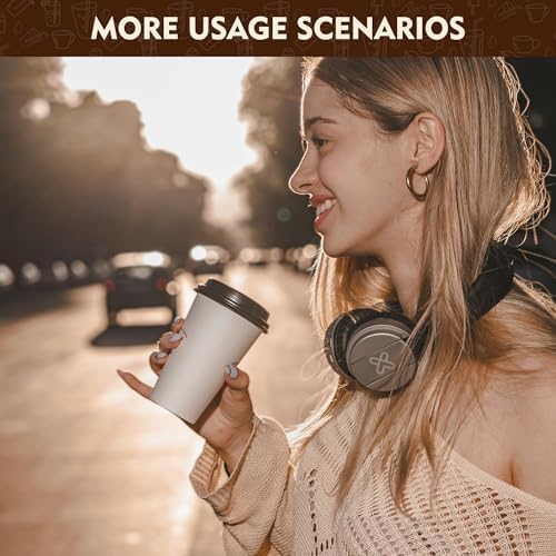 YEEHAW 16 oz Disposable Coffee Cups with Lids 100 Pack - Image 5