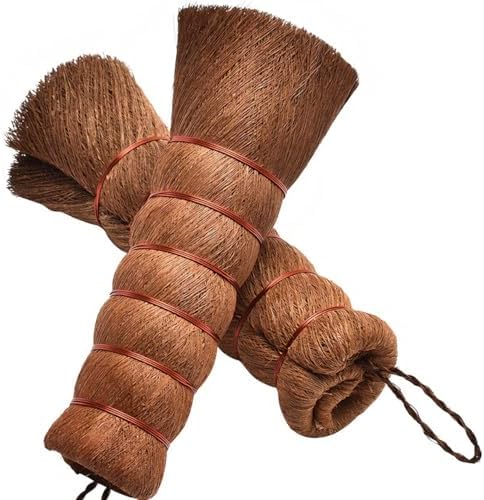 1 Pack Palm Dish Brush, Natural Palm Fiber Scrub Brush for Washing Dishes, Pots & Pans - Soft, Dense Bristles Non-Scratch, Hanging Loop for Easy Storage, Ideal for Kitchen Cleaning - Image 5