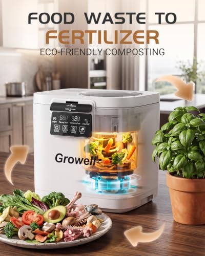 Growell Electric Composter for Kitchen,4L Countertop Food Waste Compost Bin - Image 6