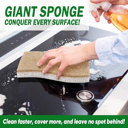 AIDEA XL Sponges Kitchen, 12Count, Non-Scratch Dish Sponges - Image 3