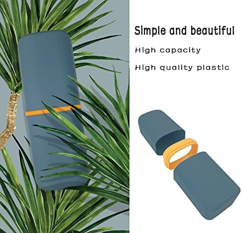 Travel Toothbrush Cup Case, Toothbrush Travel Container Portable Travel Toothbrush Holder Toothpaste Storage for School Camping Business Trip Bathroom - Image 3