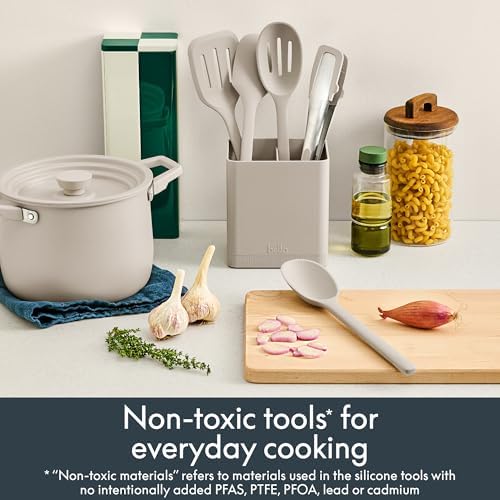 bella 6 Piece Modular Tool Set, Non-Toxic Silcone, Non-Toxic Silicone, Oatmilk - Image 4