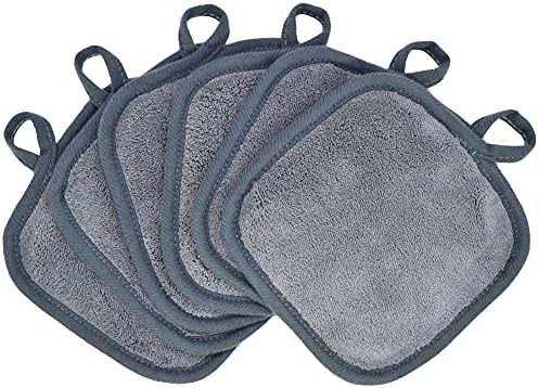 Makeup Remover Cloths Face Pads Reusable Microfiber Facial Cleansing Cloths by BloomSesame